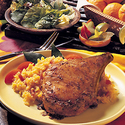 Chuletas de Costilla con Machuquillo de Pltanos